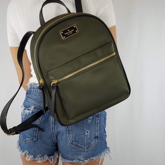 kate spade Handbags - Kate spade Wilson Bradley road backpack evergreen